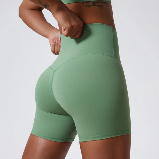 Shorts Verde - Trasera