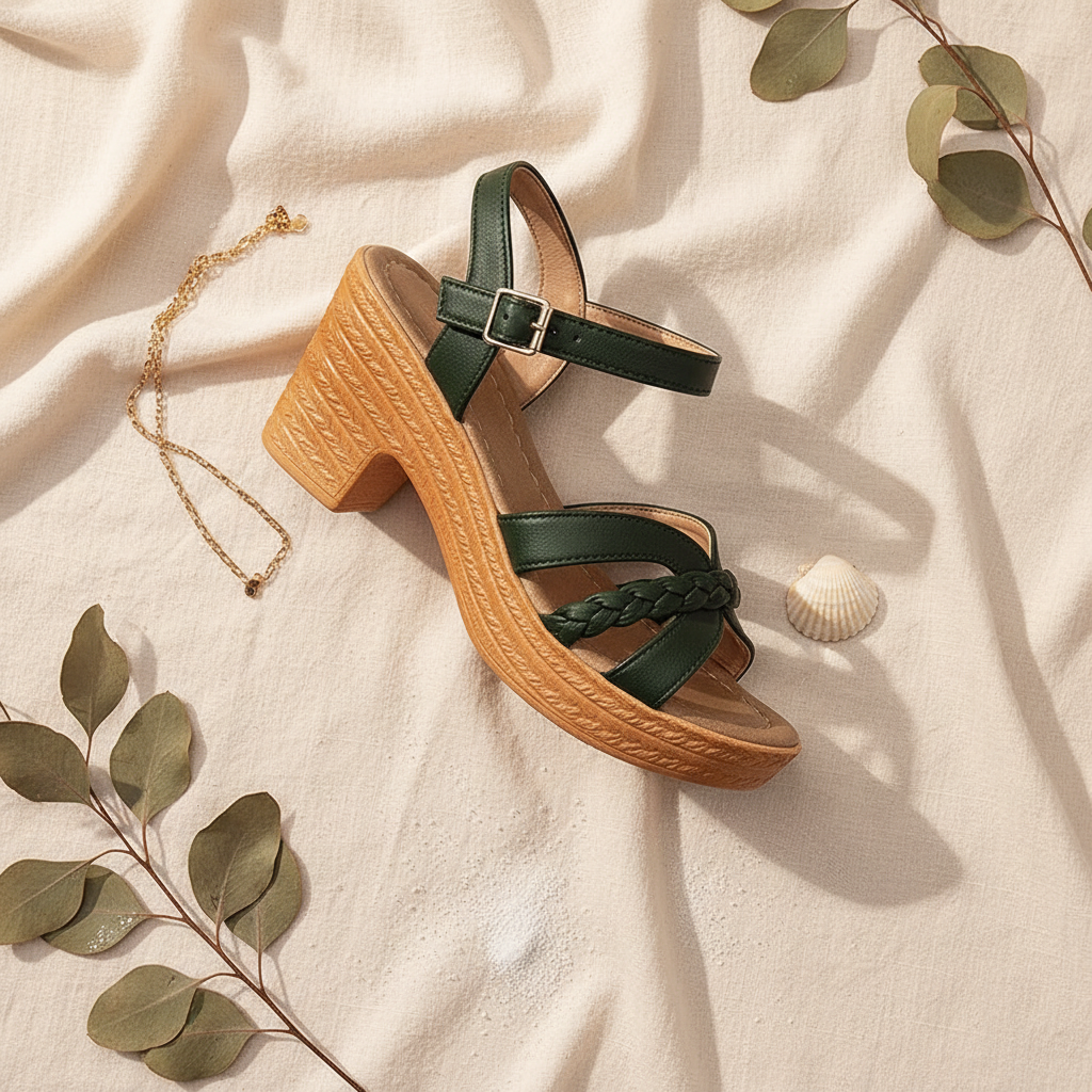 Sandalia Riviera - Flat lay producto