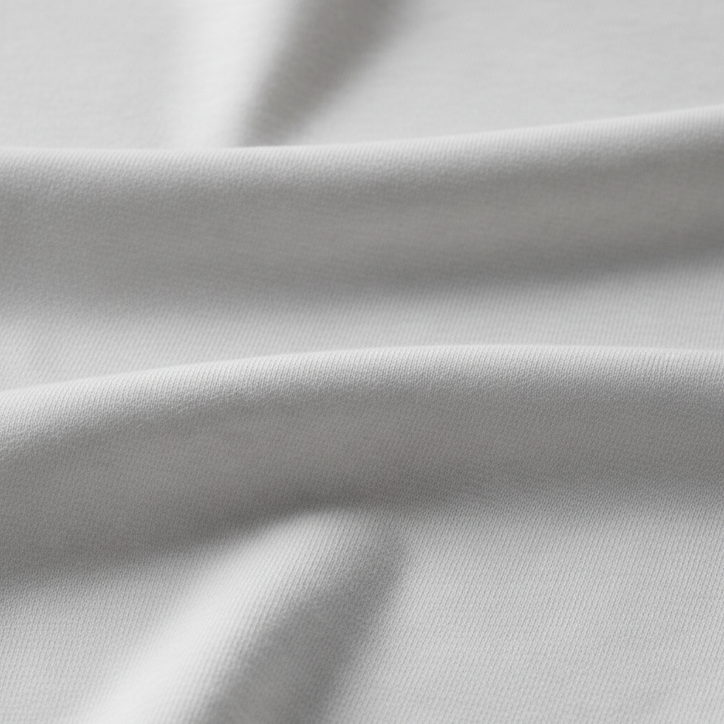 Camiseta crop manga corta - detalle macro tejido algodón