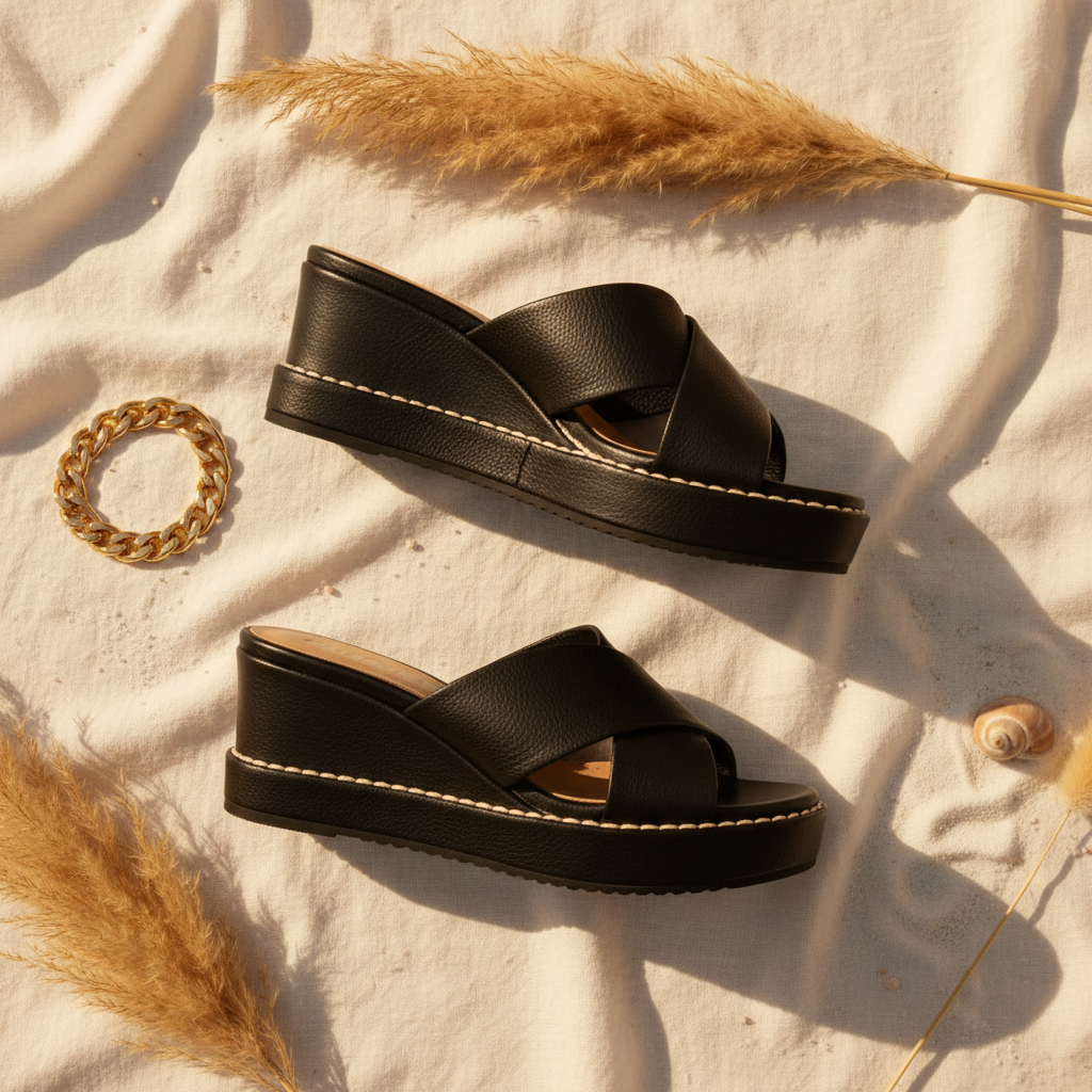 Sandalia Perla - Flat lay producto