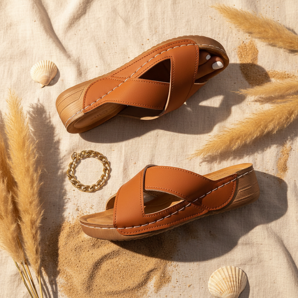 Sandalia Brisa - Flat lay producto