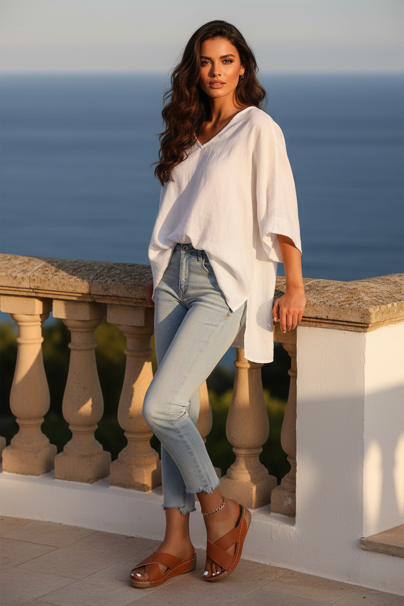 Sandalia Brisa - Editorial cuerpo completo