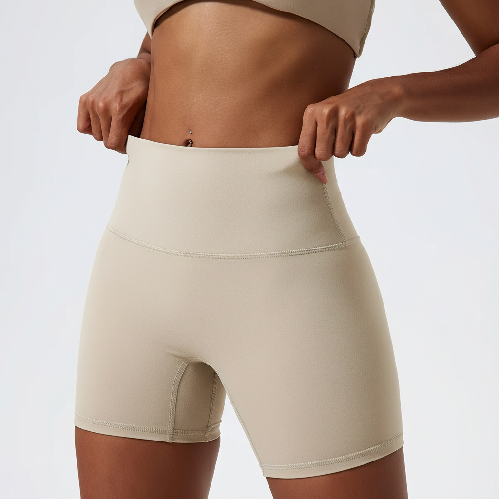 Shorts Caqui - Frontal waistband