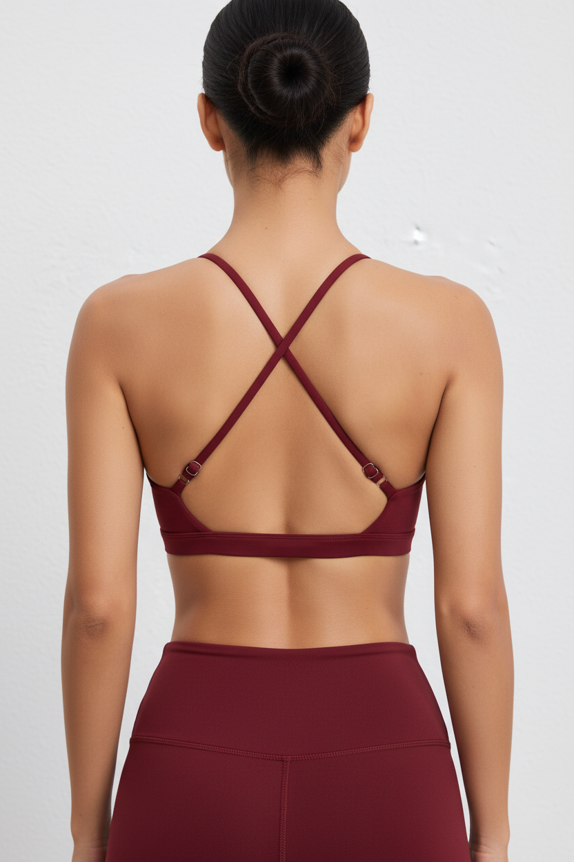 Top Rojo - Espalda réplica